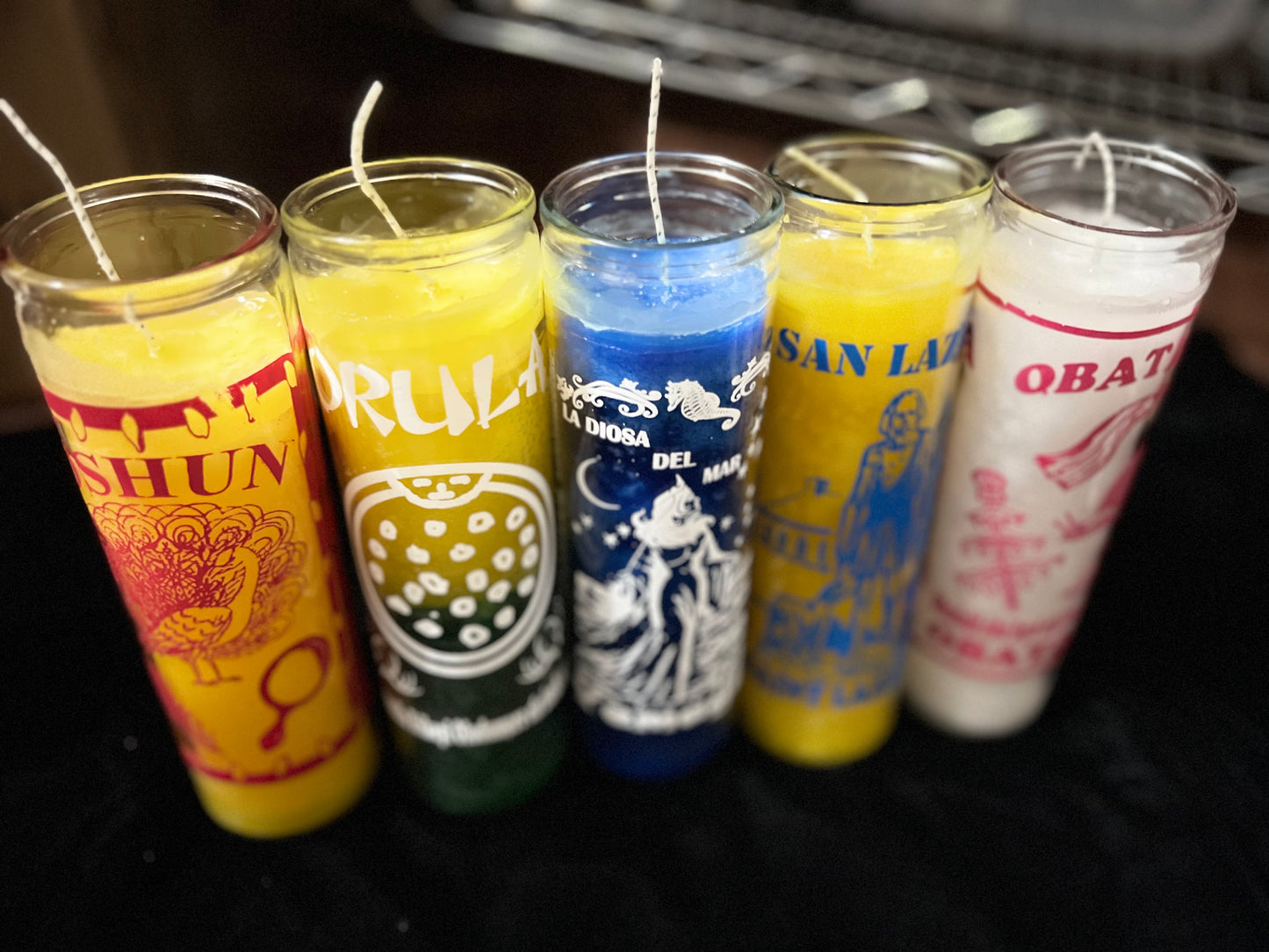 Orishas candles