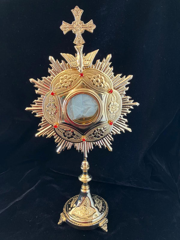 Gold plated Santisimo