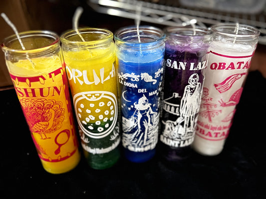 Orishas candles