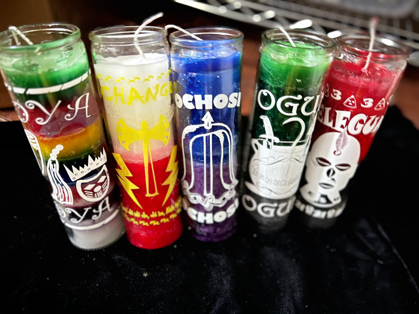 Orishas candles